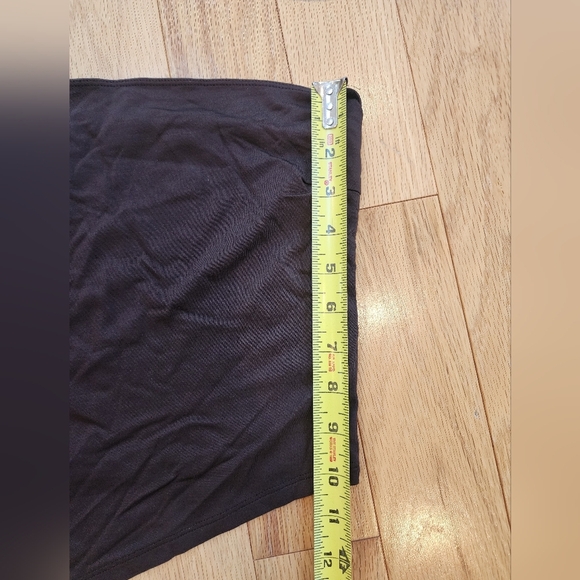 RARE, VINTAGE GIANFRANCO FERRE Chocolate Brown Asymmetrical Wrap Crop Top - Picture 6 of 11